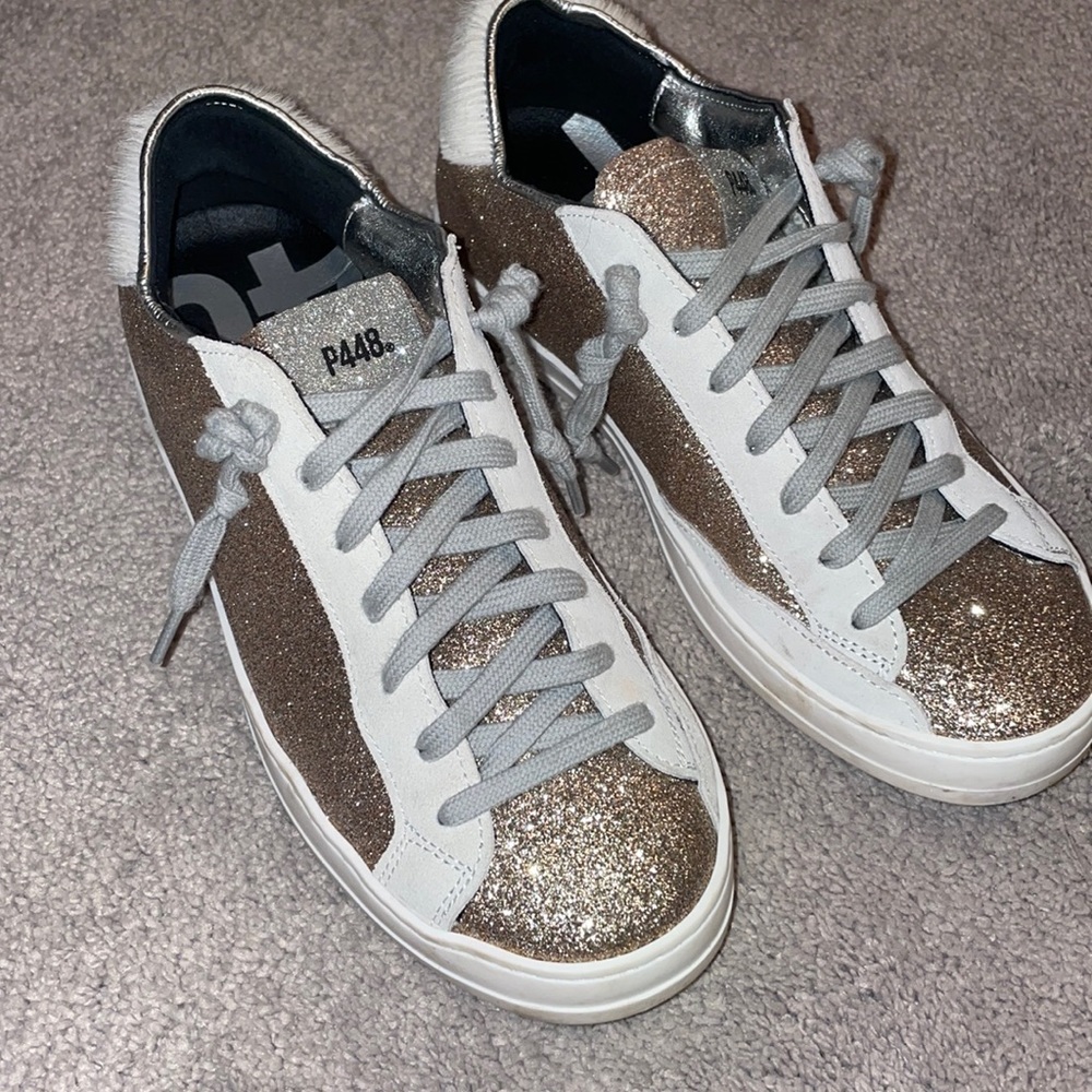 P448 Sparkly Sneakers Size 37